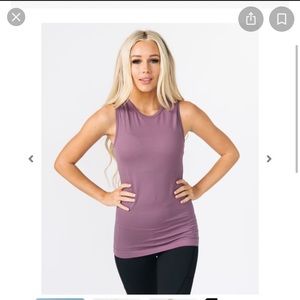 Lilac parallel tank -New with tags! Zyia